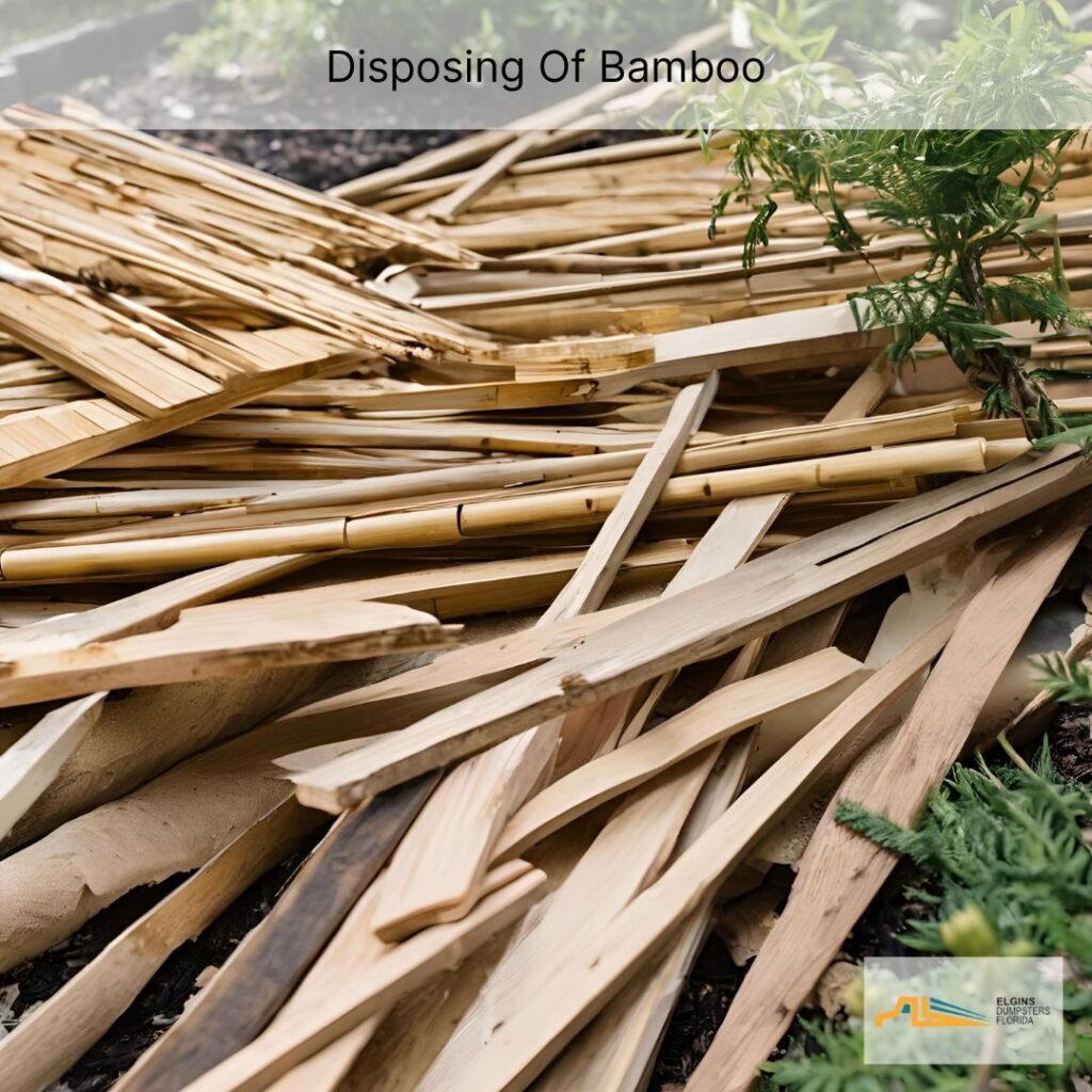 How to Dispose of Bamboo and Scrap Wood in Orlando