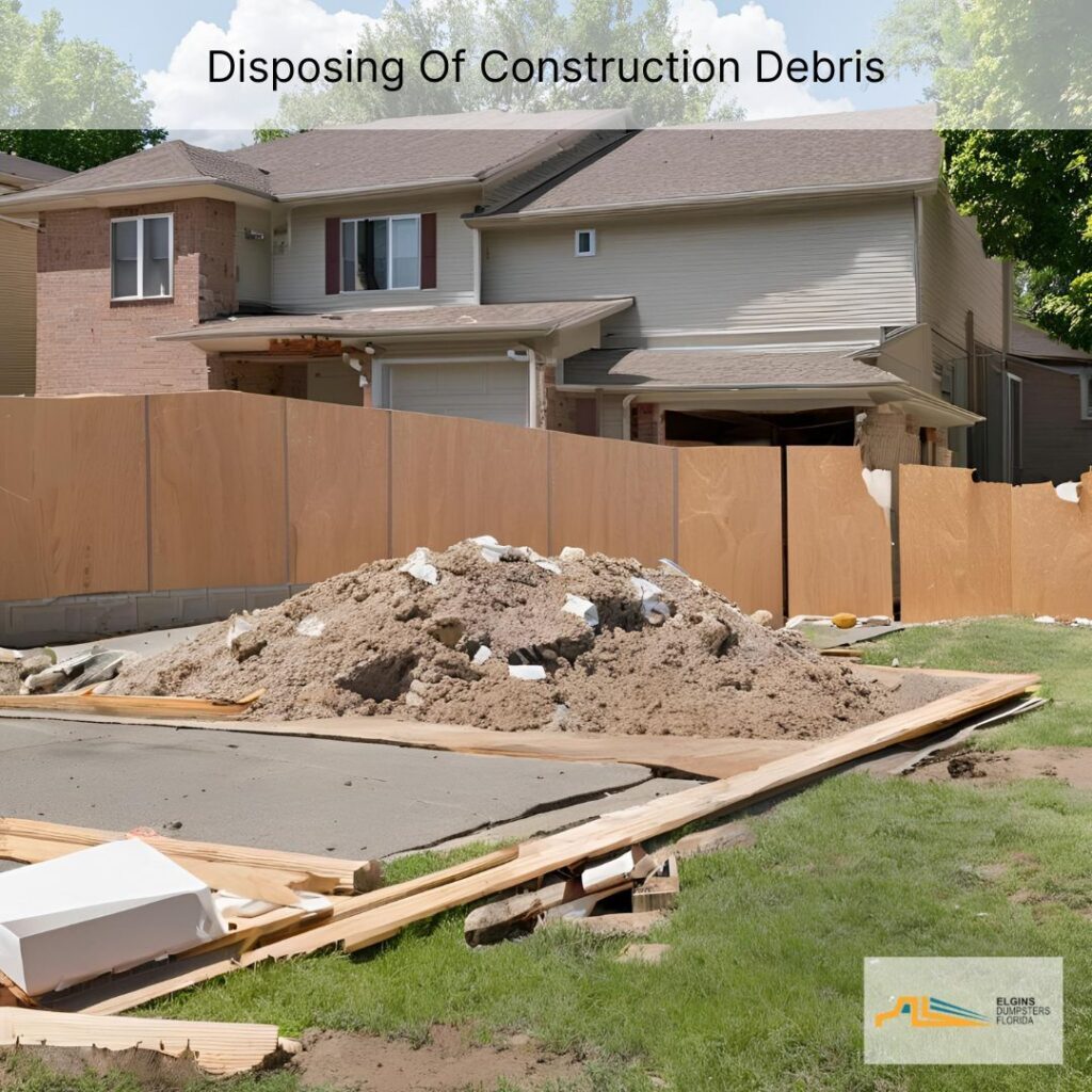 How to Dispose of Construction Debris in Tampa