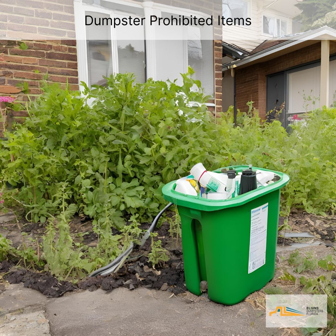 What Can’t You Dispose of in a Roll-Off Dumpster in Tampa?
